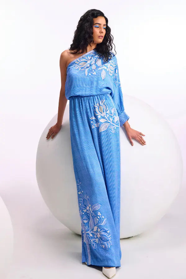 Cerelia One Off Shoulder Jumpsuit Namrata Joshipura