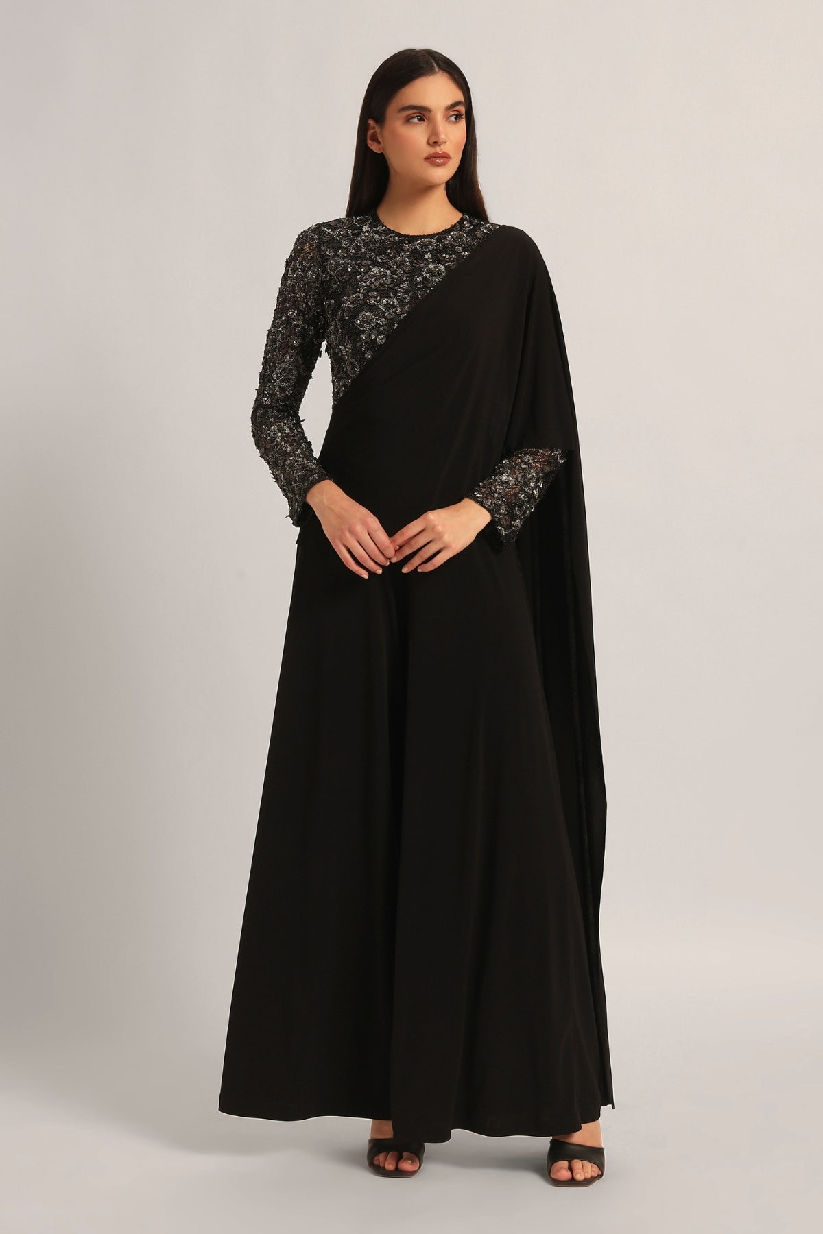 Intricate Amara Drape Jumpsuit Namrata Joshipura Online