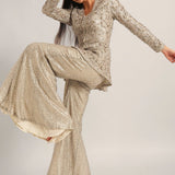 AMARA LONG PEPLUM WITH SHARARA Namrata Joshipura Online