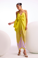 Cerelia Cowl Drape Dress