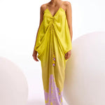 Cerelia Cowl Drape Dress Namrata Joshipura