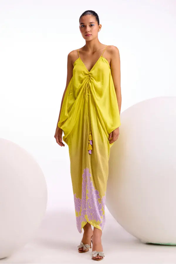 Cerelia Cowl Drape Dress Namrata Joshipura