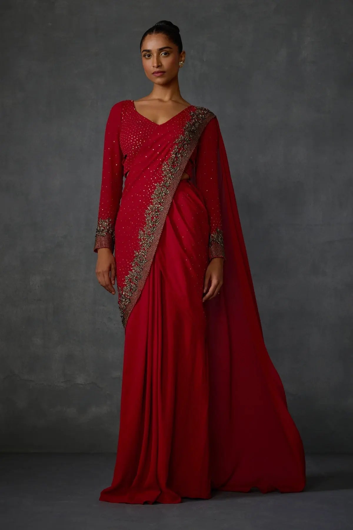 Lattice Draped Saree Namrata Joshipura Online