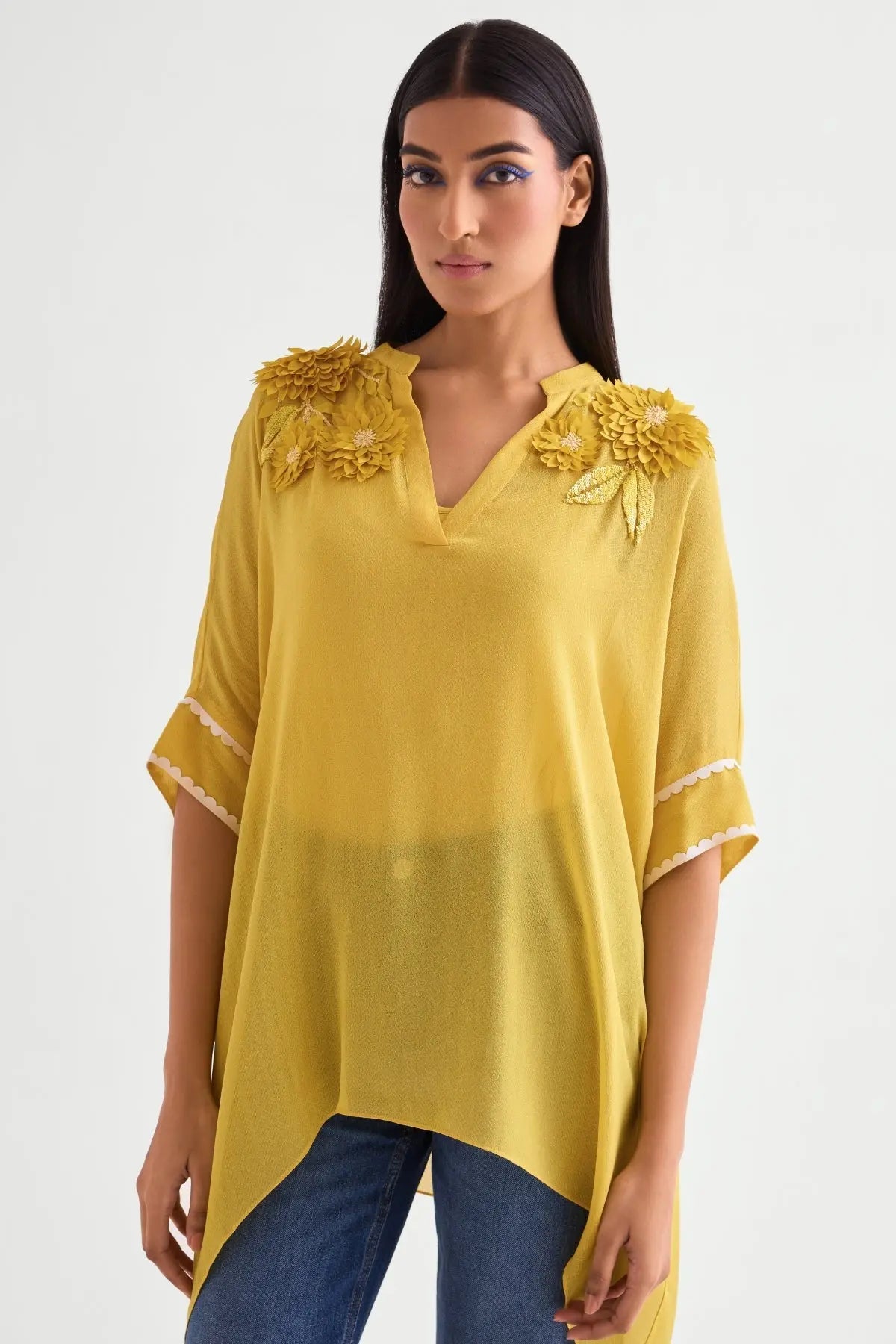 Scrunchy Handkerchief Tunic Namrata Joshipura Online