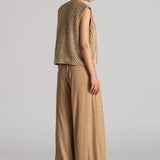 PEARL DROP GILET WITH JUMPSUIT