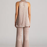 STAR DUST HALTER NECK CO-ORD SET