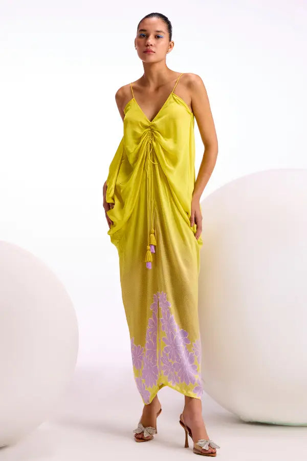 Cerelia Cowl Drape Dress Namrata Joshipura