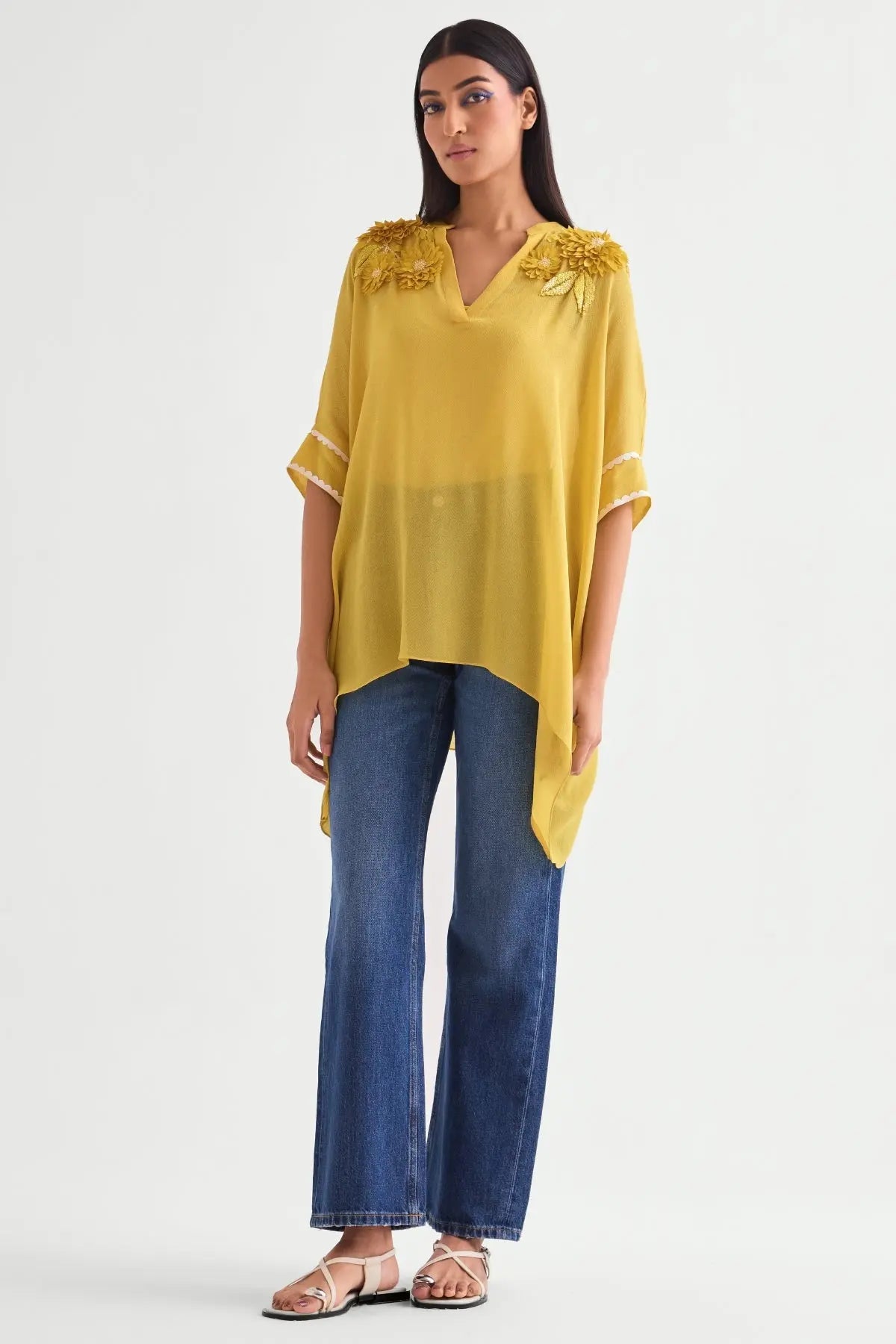 Scrunchy Handkerchief Tunic Namrata Joshipura Online