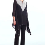 Metallic Pearl Handkerchief Hem Tunic Namrata Joshipura