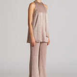 STAR DUST HALTER NECK CO-ORD SET