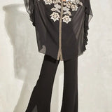 Laurel Frill Sleeve Co ord Set Namrata Joshipura