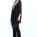 Metallic Pearl Handkerchief Hem Tunic Namrata Joshipura
