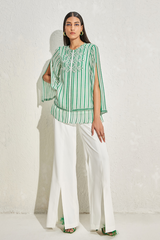Aster Stripes Double Layer Top
