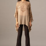Paisley Print Side Frill Tunic Namrata Joshipura Online