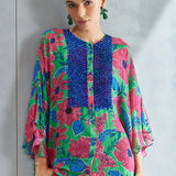 Zinnia Frill Sleeve Tunic Namrata Joshipura