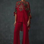 Paisley Side Frill Tunic Namrata Joshipura Online