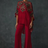 Paisley Side Frill Tunic Namrata Joshipura Online