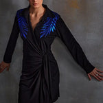 Autumn Fern Tie Up Dress Namrata Joshipura