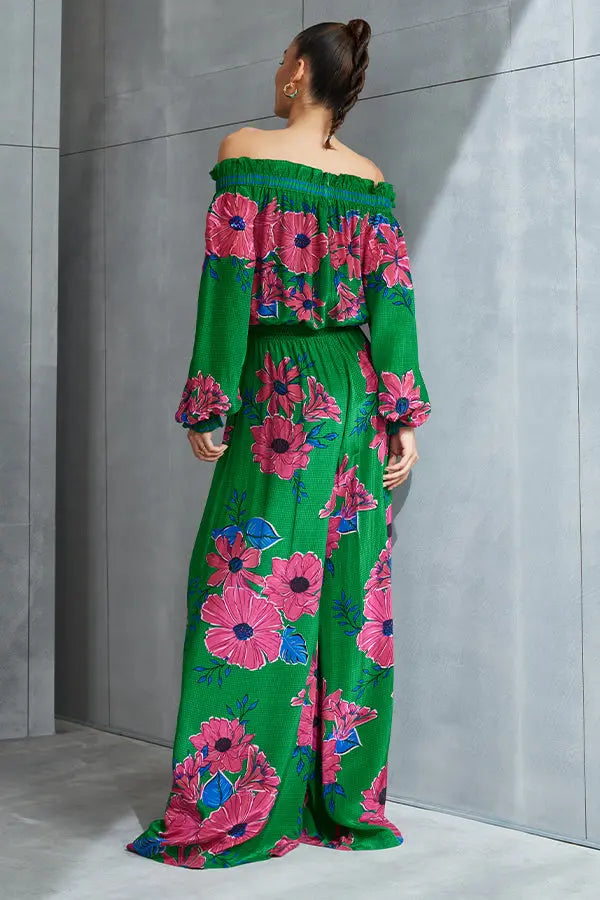 Zinnia Off Shoulder Jumpsuit Namrata Joshipura