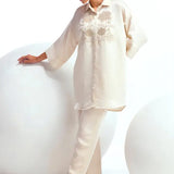 Hibiscus Shimmer Co-ord Set Namrata Joshipura