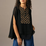 Matrix Zipper Double Layer Top Namrata Joshipura Online