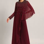 SILVER DUST FRONT FLAP JUMPSUIT Namrata Joshipura Online