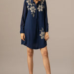 Moonflower Front Pleat Dress Namrata Joshipura Online
