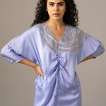 Rosette Drawstring Dress Namrata Joshipura Online