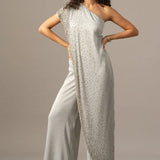 Star Box One Shoulder Jumpsuit Namrata Joshipura Online