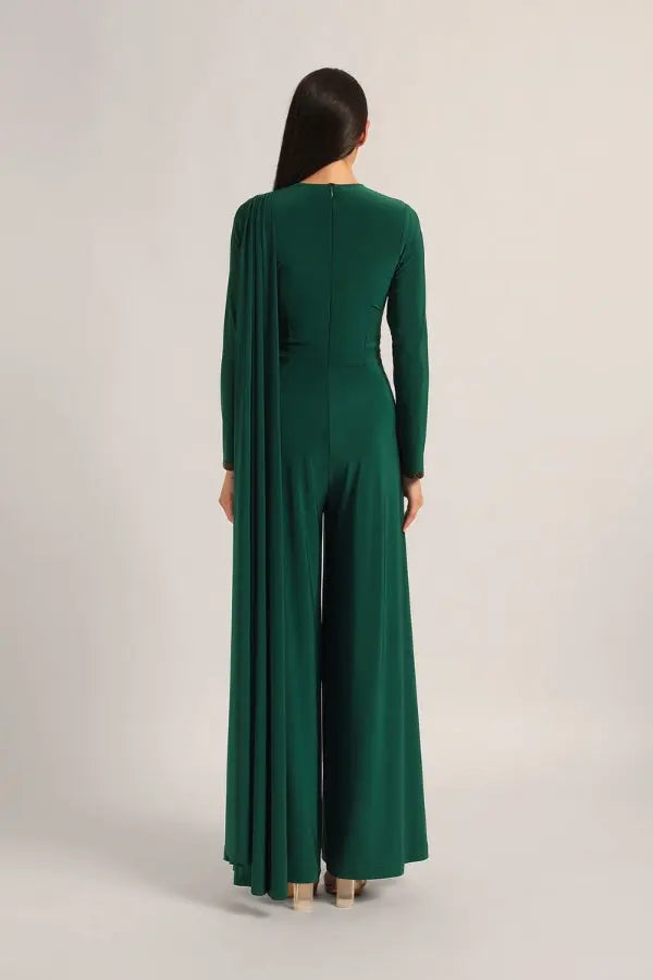 Juliette Front Flap Drape Jumpsuit Namrata Joshipura Online