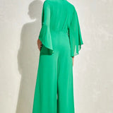 Metallic Quad Batwing Jumpsuit Namrata Joshipura
