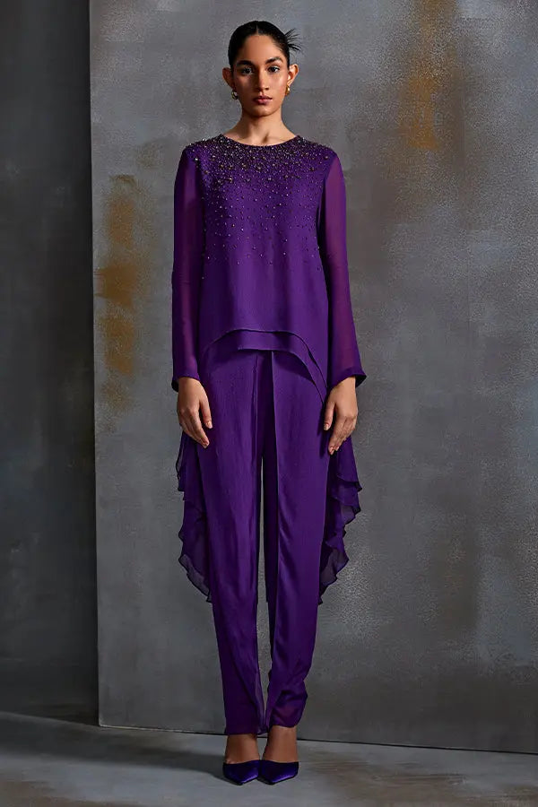 Trinket Petal Pant Set Namrata Joshipura