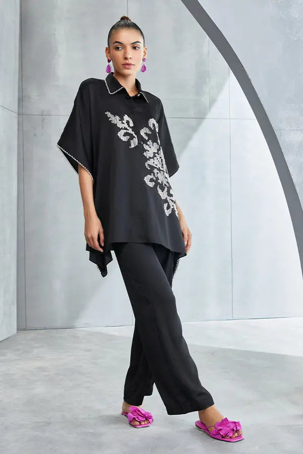 Moon Flower Kaftan Set Namrata Joshipura