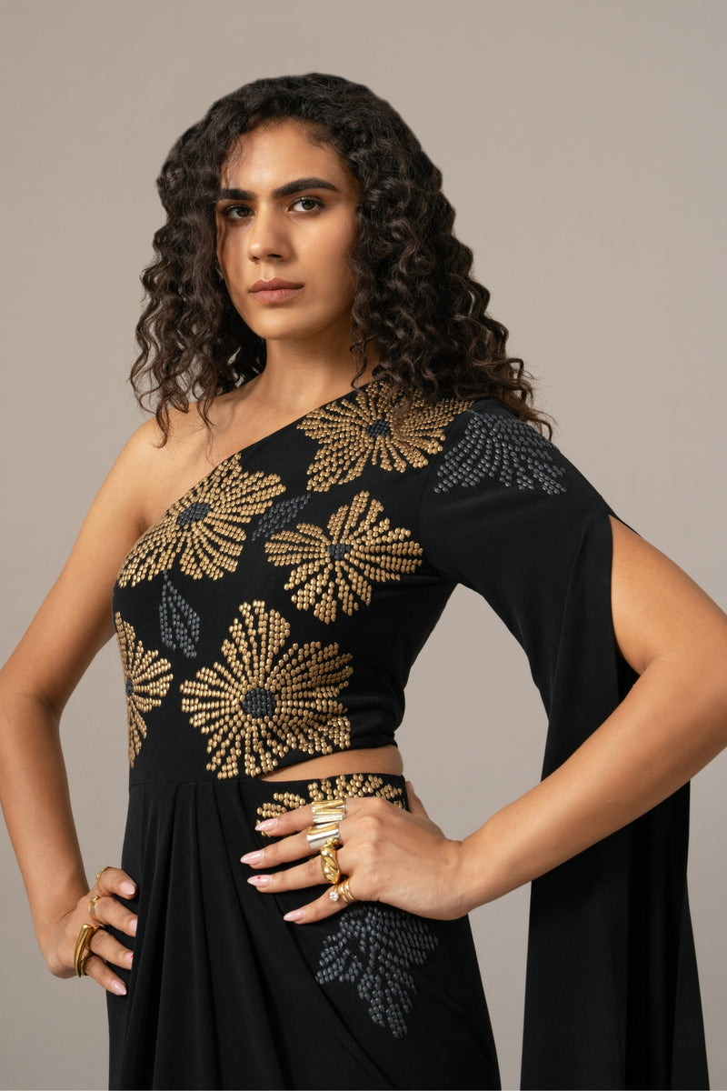 Lego Katnis One Shoulder Gown