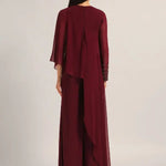 SILVER DUST FRONT FLAP JUMPSUIT Namrata Joshipura Online