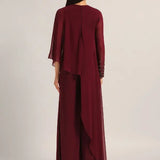 SILVER DUST FRONT FLAP JUMPSUIT Namrata Joshipura Online