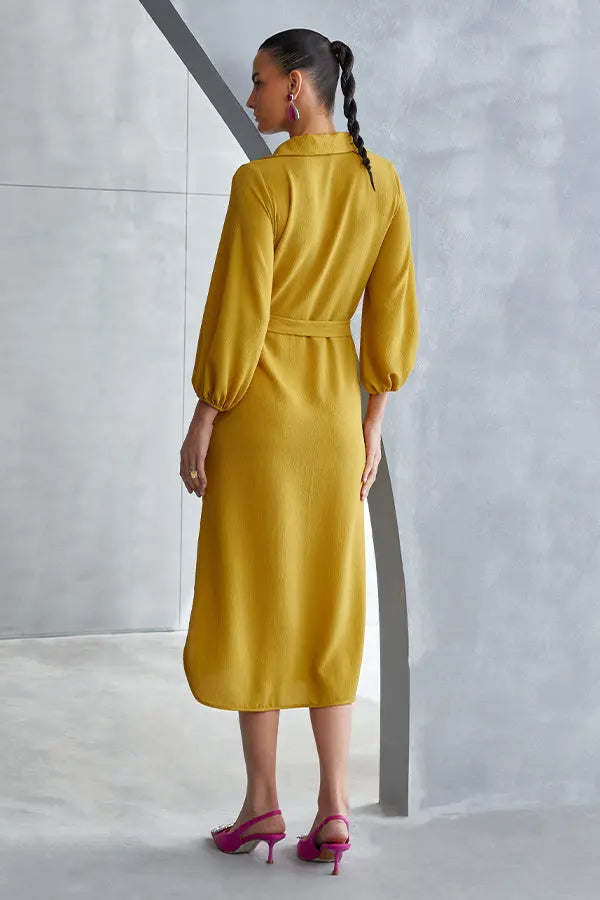 Wild Violet Collar Dress Namrata Joshipura