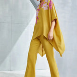 Wild Violet Handkerchief Hem Tunic Namrata Joshipura