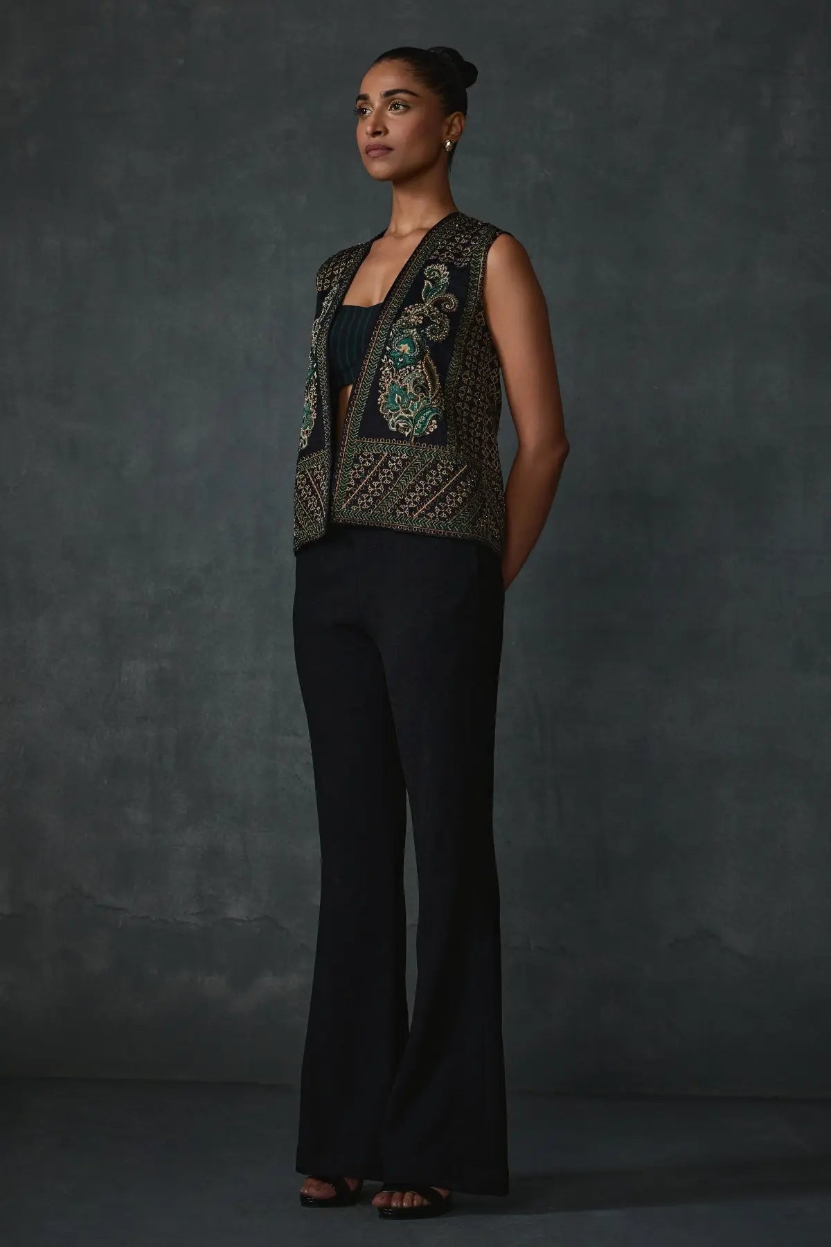 Paisley Open Jacket Namrata Joshipura Online