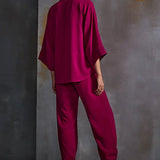 Autumn Fern Boxy Co-Ord Set Namrata Joshipura