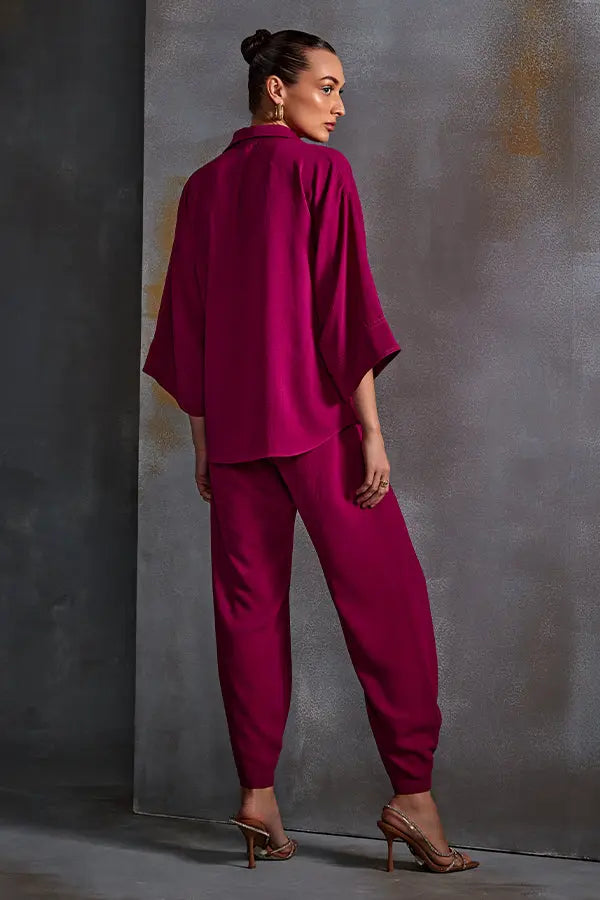 Autumn Fern Boxy Co-Ord Set Namrata Joshipura