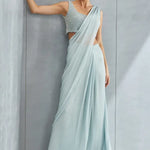 Pearl Drop Shimmer Saree Namrata Joshipura