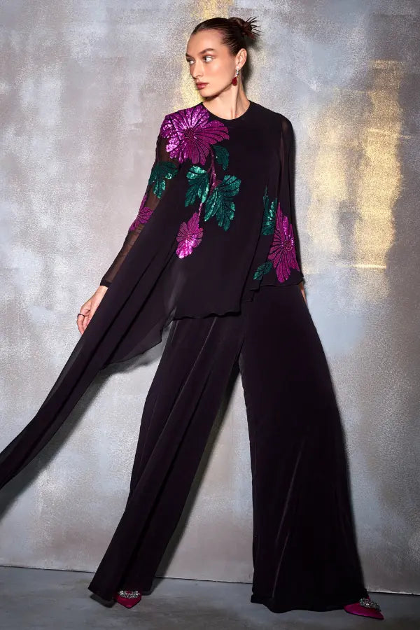 Katniss Cape Jumpsuit Namrata Joshipura