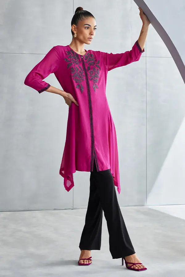 Luna Handkerchief Hem Tunic Namrata Joshipura
