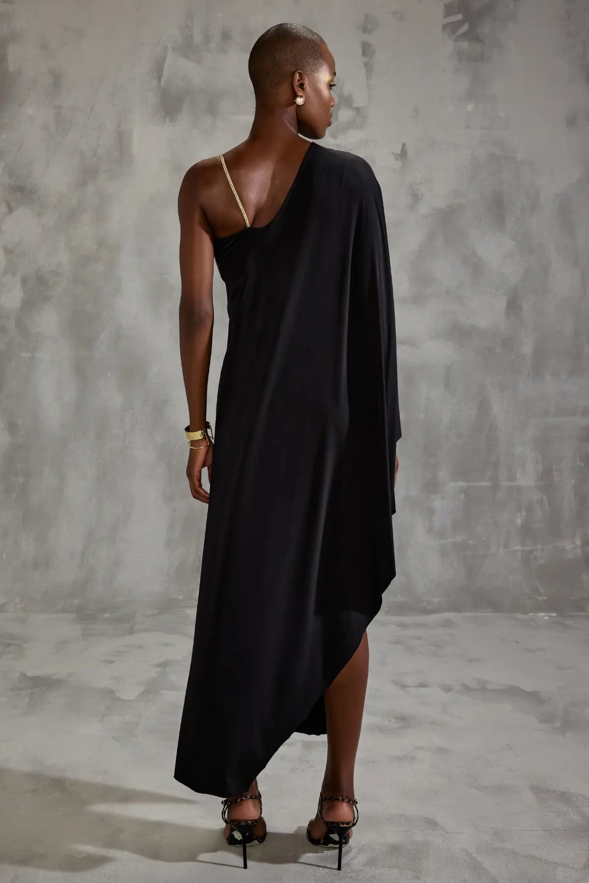 Gleam Sultry Asymetric Drape Dress Namrata Joshipura