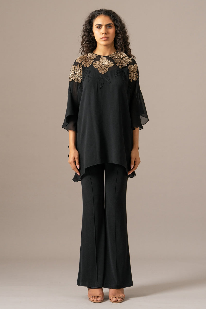 Katnis Side Frill Tunic