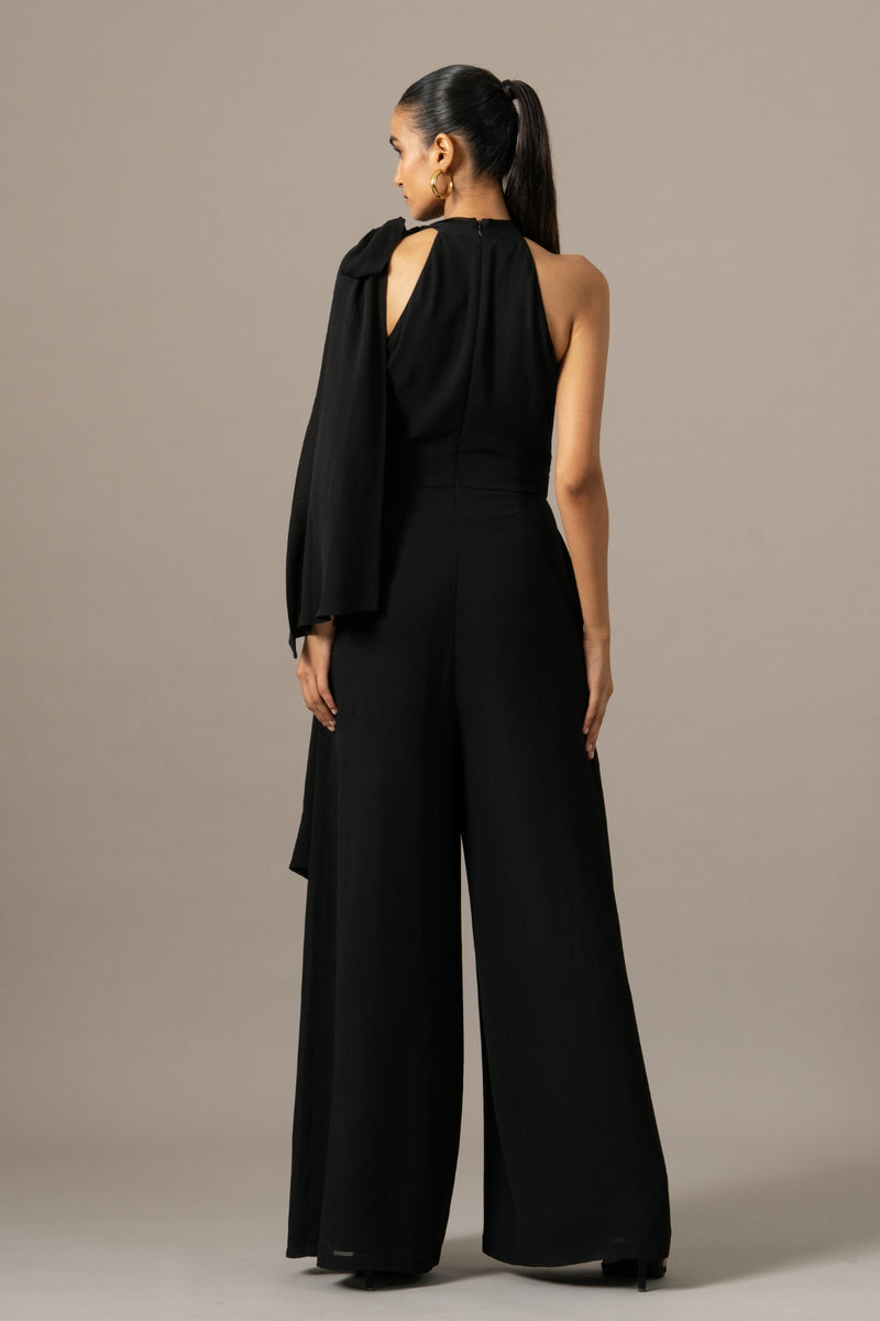 Matrix Box Pleat Jumpsuit