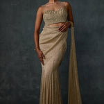 Glissara Godet Draped Saree Namrata Joshipura Online