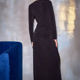 Crystal Square Cut Out Gown Namrata Joshipura