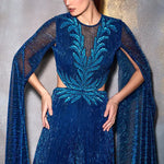 Cordelia Cape Sleeve Jumpsuit Namrata Joshipura